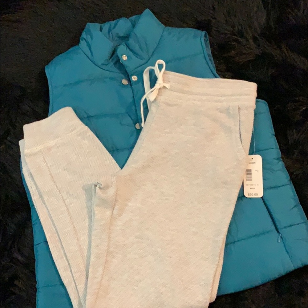 Curfew Gray Joggers L